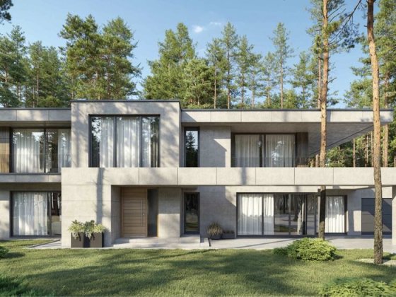 Современный дом в лесу, Пуща-Водица, с. Мощун Мощун