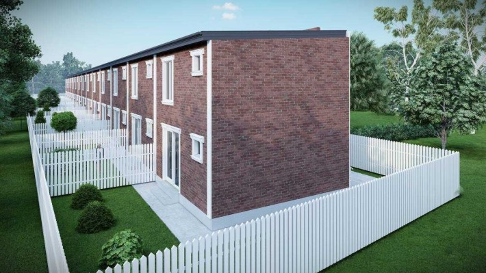 Таунхауси з Газом в Михайлівка рубежівка, 70 кв.м, Без КомісіЇ - фото 1