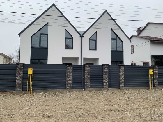 Новий будинок 117 м²+тераса 25 м², з газом, 3 сотки, Відеоогляд Нове