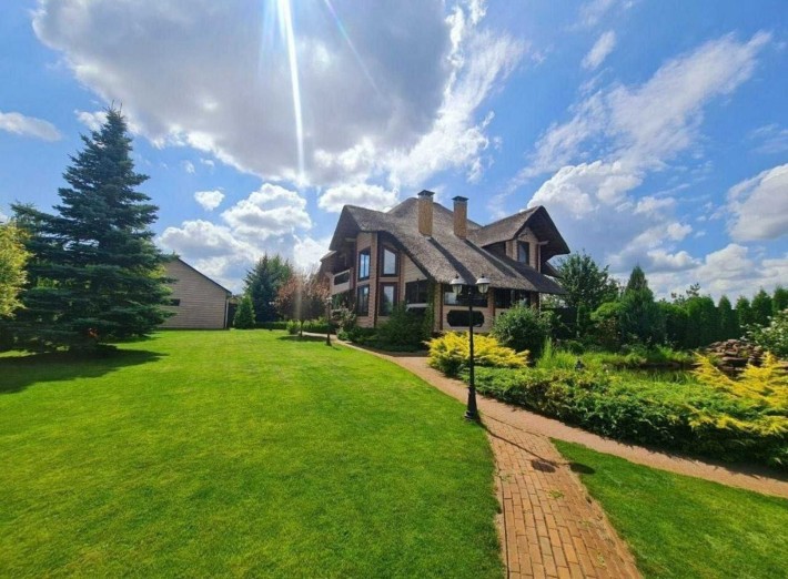 От хозяина Шикарный ЭКО-ДОМ вашей мечты: с. Новое- 14 км м. Теремки - фото 1