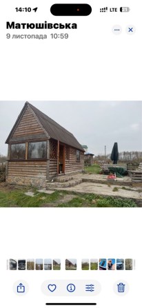 Будинок блокхаус 6на4,ділянка 20сотих с Матюші 11км Біла Церква - фото 1