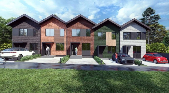 Таунхауси в центрі з окремими дворами. Газ. Максимальне наповнення! - фото 1