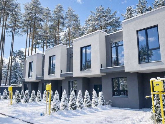 Цегляний таунхаус з газом , розстрочка до 3х років Буча