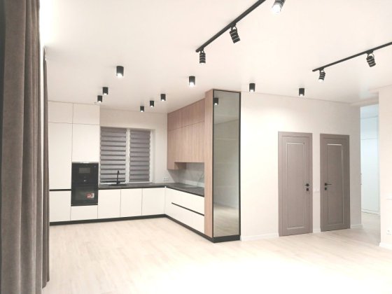 Готовый  новый Дом на 5 сотках 120м2 /3спальни. 2 вида отопления Буча