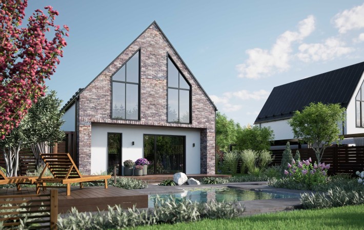 Будинок 95 кв.м з ділянкою, є ГАЗ. КМ ArtHomes, Бориспільский р-н - фото 1