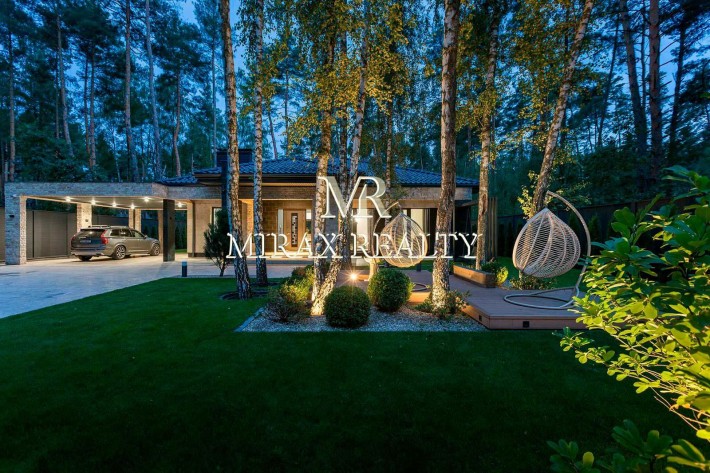 Продаж нового будинку з ремонтом 183м2  15 сот ліс Плюти  Конча-Заспа - фото 1