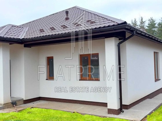 НОВИЙ ЯКІСНИЙ БУДИНОК БІЛЯ ЛІСУ. Одноповерховий. 110кв.м. с.Путрівка Путровка