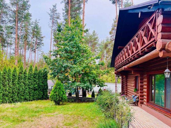 Продам жилий cруб 200кв.м в сосновому лісі + 12 соток землі. Без % Путровка