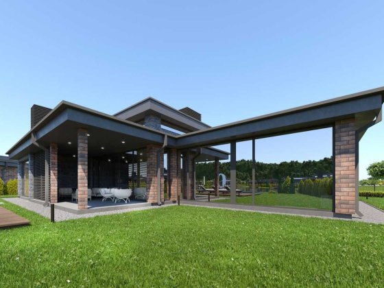 Будинок на березі озера Романків