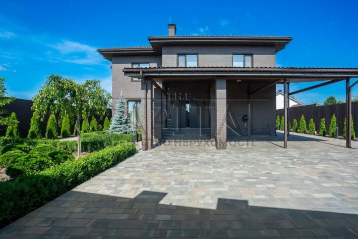 Продам автономний будинок 320м2 з бомбосховищем/басейном в с.Щасливе - фото 1