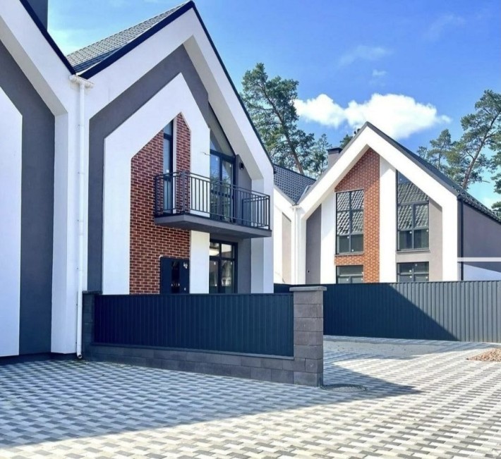 Готовий Таунхаус Ірпінь з газом, велика ділянка - фото 1