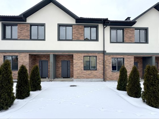 Таунхаус з газом поруч зі школою, ділянка від 1,5 сотки Буча