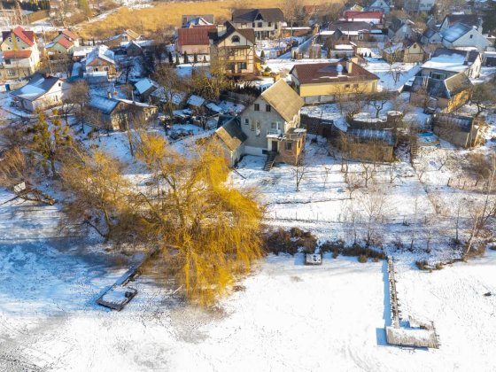 Будинок на березі річки Омелянівка. Луцк