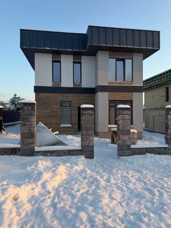 Сучасний двоповерховий будинок 170 кв.м в с.Шевченкове, 6,5 сотки - фото 1