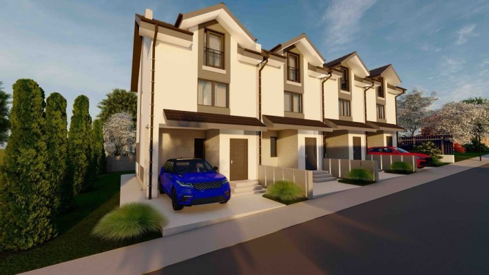 Продаж сучасного 3-поверхового котеджу в с. Рудно, вул. Шашкевича - фото 1