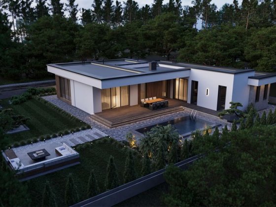 Сучасний будинок біля Львова в с.Солонка Солонка