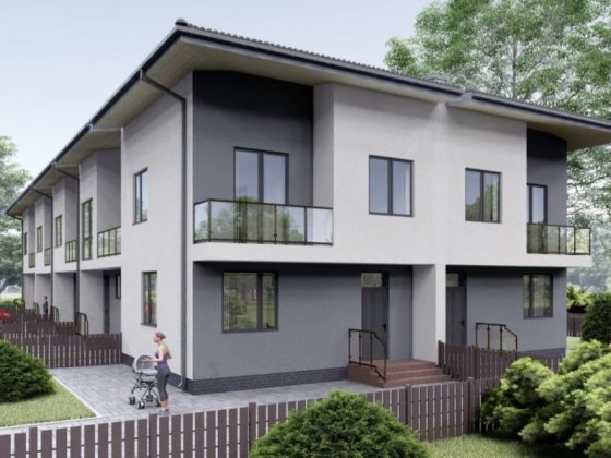 ЦЕНТР РУДНО!Котедж-квартира і власна земельна ділянка!Без комісії! Рудне