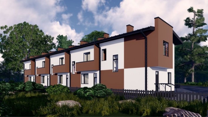 Продаж таунхаусів Залізничний р-н м. Львова , смт Рудно - фото 1