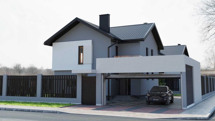 Продаж новозбудованого будинку с. Зимна Вода 185 кв.м- 155 тис.дол. - фото 1