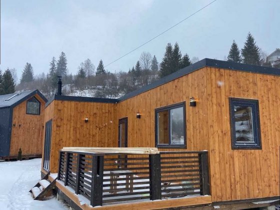 Заходь і живи! Каркасний модульний будинок під ключ 40м2 МОНТАЖ Зимна Вода