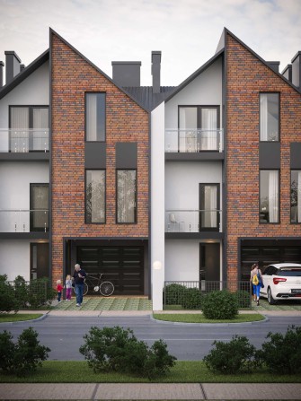 Триповерховий таунхаус з гаражем "Terrahouse" - фото 1