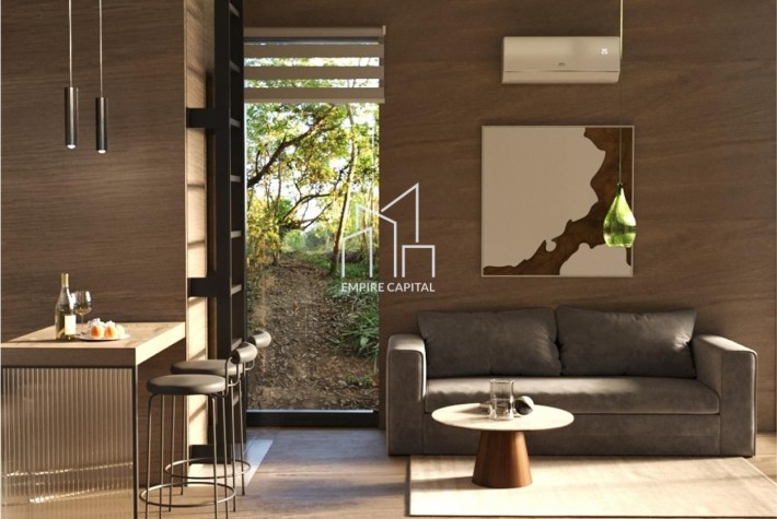 Без комісії Інвест-будинок “Атланта” 32 м² | Камін, 4 спальні місця - фото 1