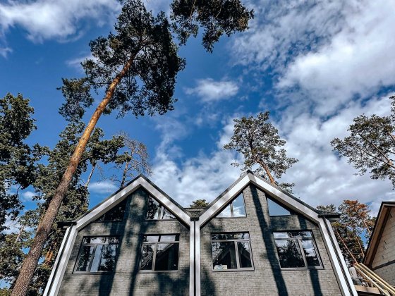 Дуплекс 130 м², Лісова Буча, мансарда+тераса+навіс+ГАЗ Буча