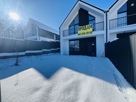 БЕЗ КОМІСІЇ, готовий дуплекс 120м2 на ділянці 2,6соток, Сертифікат ТАК Ирпень