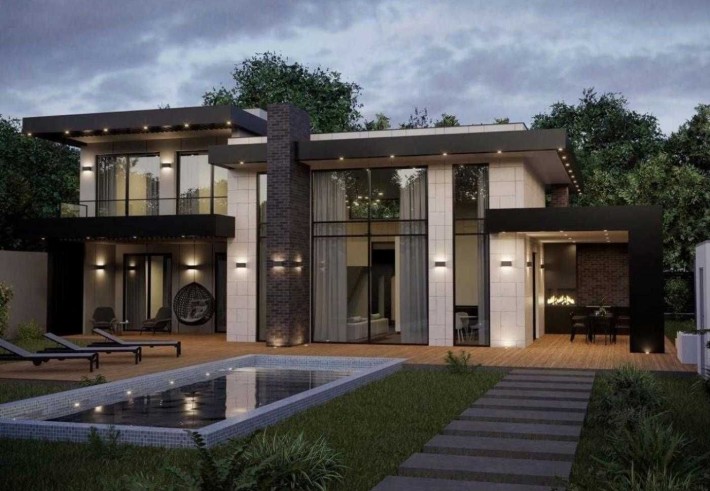 Дом на участке 10 соток. Дайберг. Ул. Центральная. 1K13 - фото 1