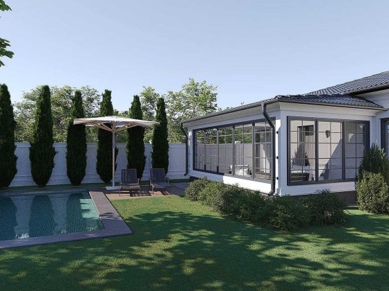 Дом в Червоном Хуторе. Участок 6 соток! Рассрочка! Без комиссии! 1K13 Лиманка