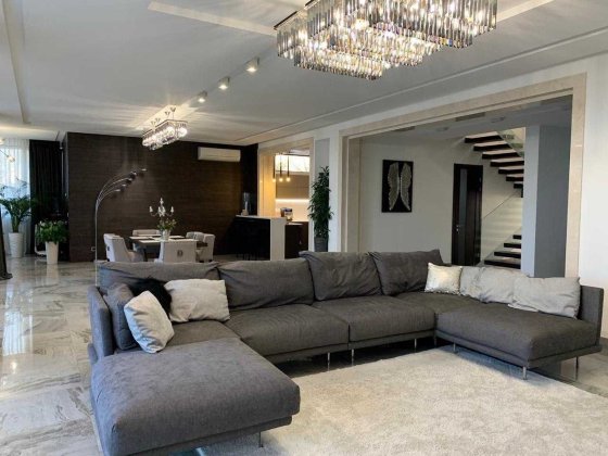 Элитный дом у моря, 1-я линия, бассейн, 420 м², Сосновый берег ВИДЕО