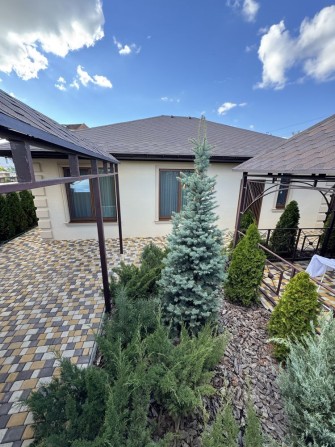 Современный одноэтажный дом с бассейном, новый ремонт, Фонтанка - фото 1