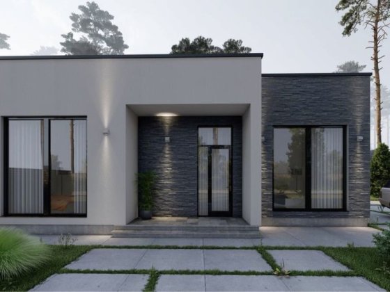 Красивый качественный одноэтажный дом 128м Дайберг Рассрочка