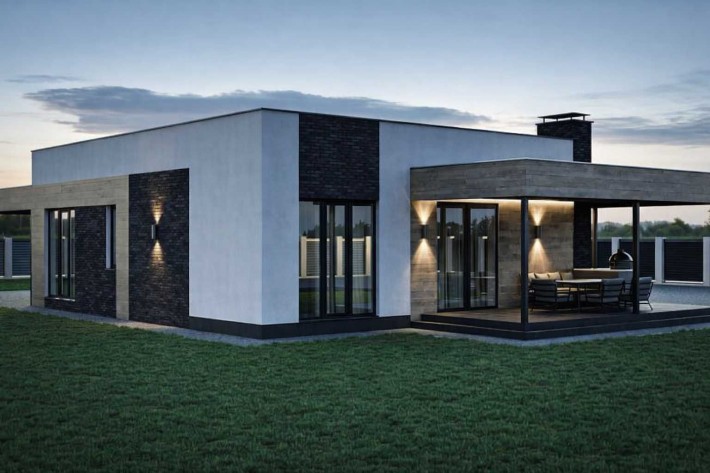 Одноповерховий будинок Буча, закрите КМ, газ та міські комунікації - фото 1