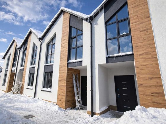 Таунхаус 87 м² | газ | міські комунікації | 3 кімнати Буча