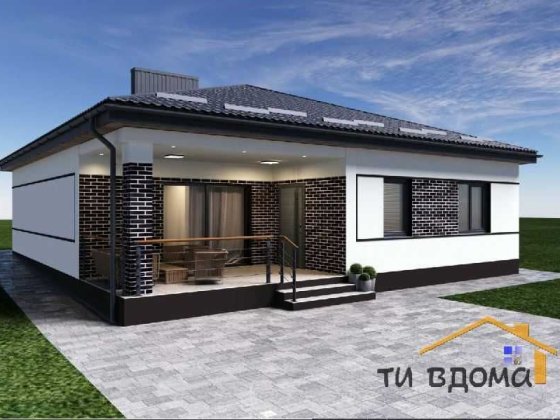 Сучасний окремий будинок 110 кв.м. "Американка" Рівне