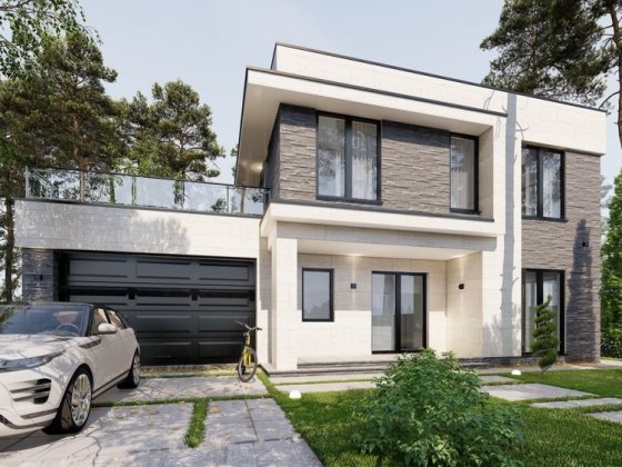 НОВЫЙ ПРОЕК дом 199м² на участке 5 соток ЖМ Дайберг Рассрочка