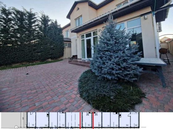 Продам 2-й поверх.будинок 219м2 Совиньйон море евроремонт