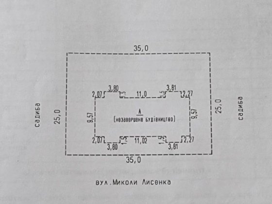 Продам не добудований будинок Черкаси
