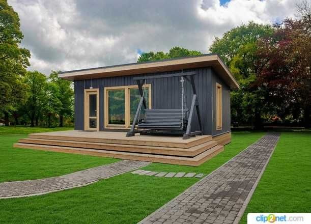 Готовий каркасний будинок - фото 1