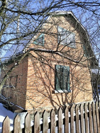 Дача з КАМІНОМ, 7 хв від зупинки - фото 1