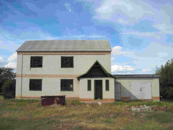 Двоповерховий будинок біля Дніпра - ваш комфортний дім у Градизьку Градижск