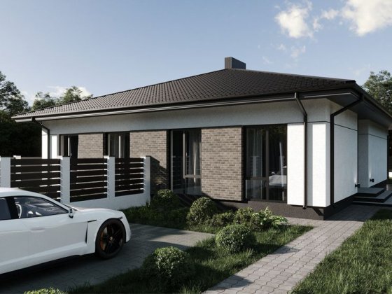 Одноповерховий двоян 82  м.кв, Рівненська Колоденка