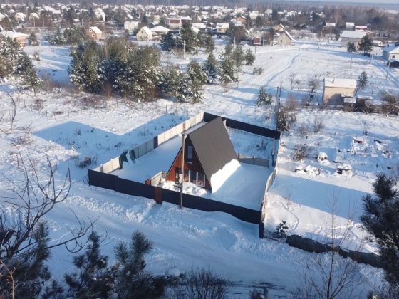 № продаж Каркасний будинок A-Frame з ділянкою 5 соток Камʼяна гора Кам'яна Гора