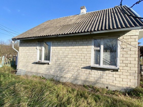 Цегляний будинок в Кам'яній горі масив Борковський. Кам'яна Гора