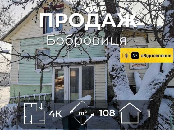 Житловий будинок у межах міста 4 кімнати, Бобровиця RD Чернігів