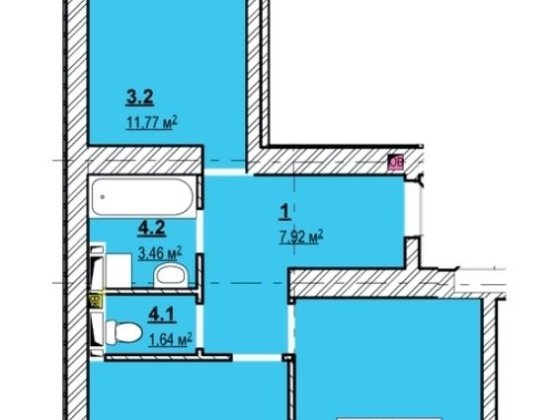 Здається 2-кімнатна квартира в ЖК «Вишгород Сіті Парк Вышгород