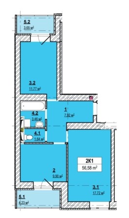 Здається 2-кімнатна квартира в ЖК «Вишгород Сіті Парк - фото 1
