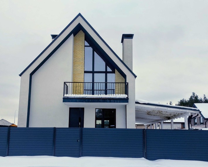 Продаж БЕЗ% сучасного 2 поверхового будинку 115м2 в Києві Биківня. - фото 1