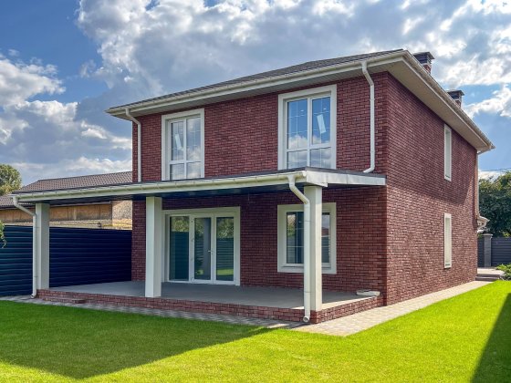 Будинок 200 м² з цегли в Києві, Жуляни, біля ЖК Британський Квартал Киев